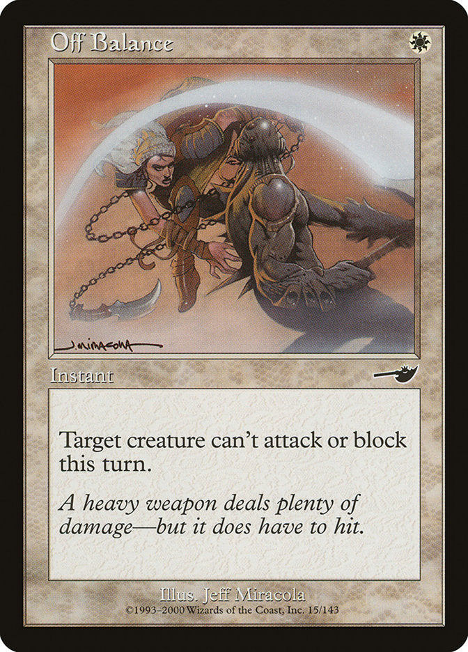 Off Balance - Foil