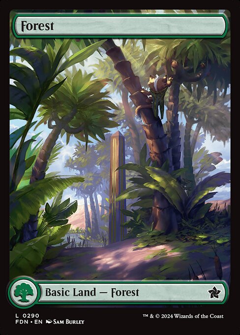 Forest (290) - Full Art - Foil