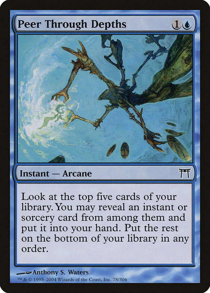 Peer Through Depths - Foil