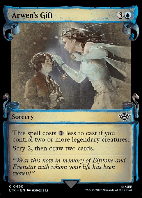 Arwen's Gift - Silver Foil