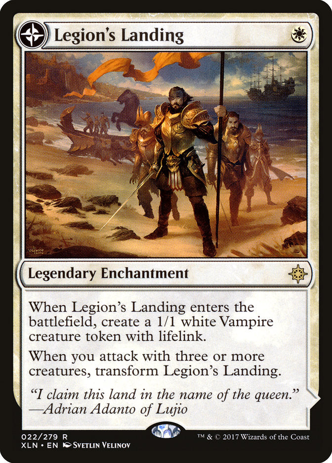 Legion's Landing // Adanto, the First Fort - Foil