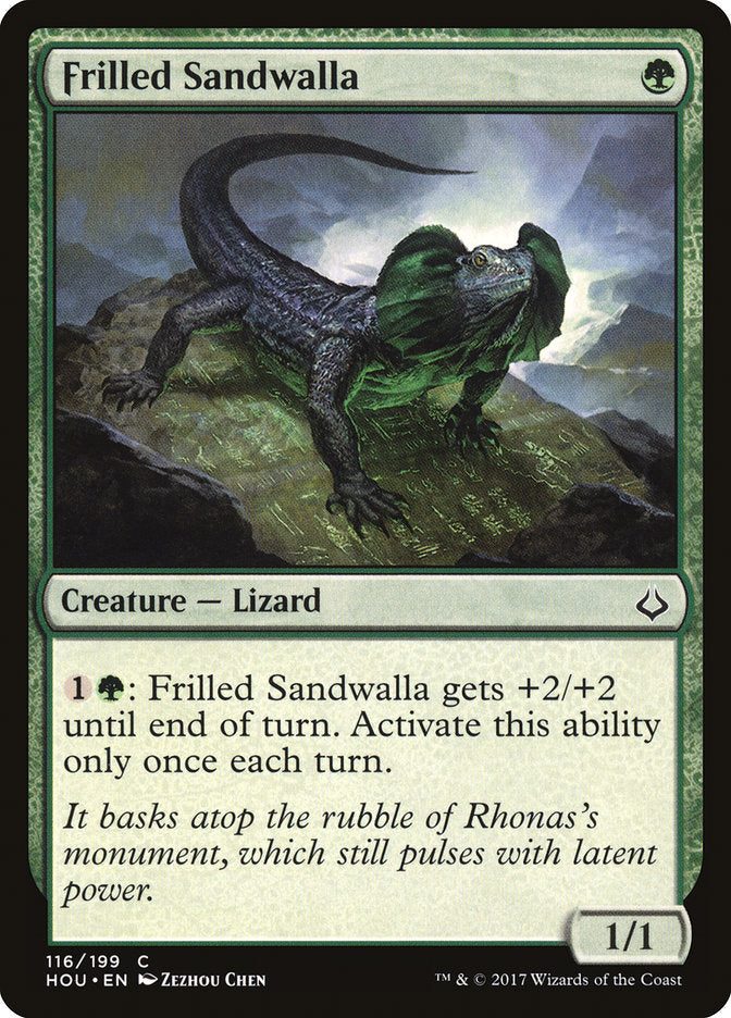 Frilled Sandwalla - Foil