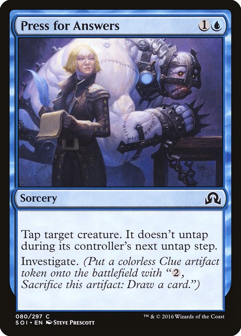 Press for Answers - Foil