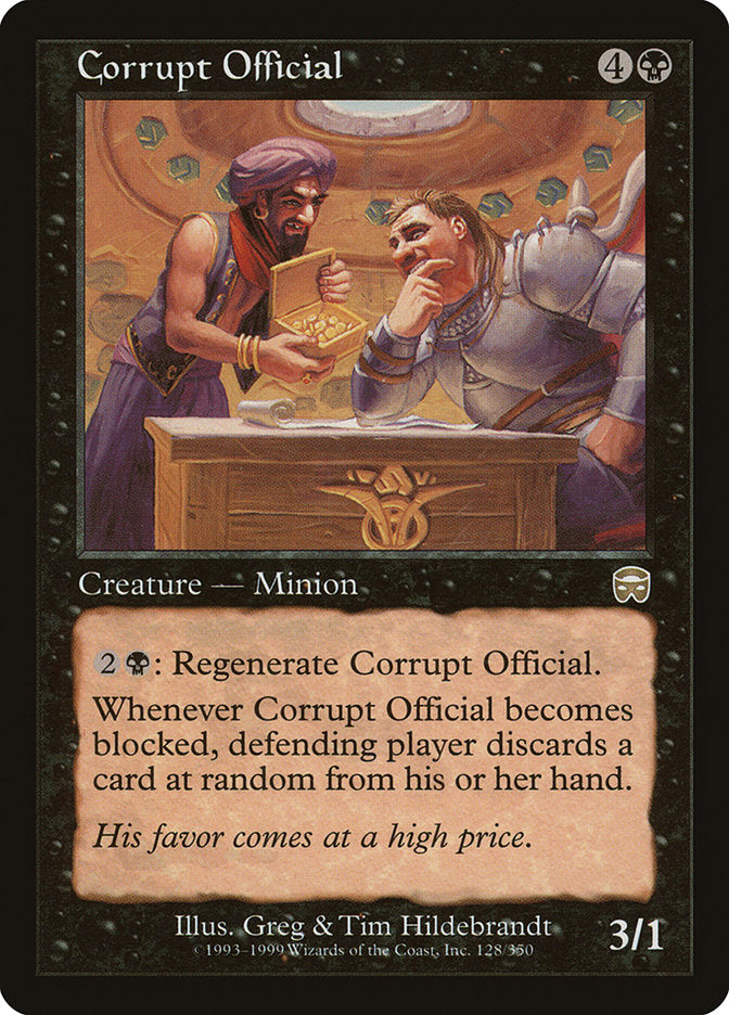 Corrupt Official - Foil