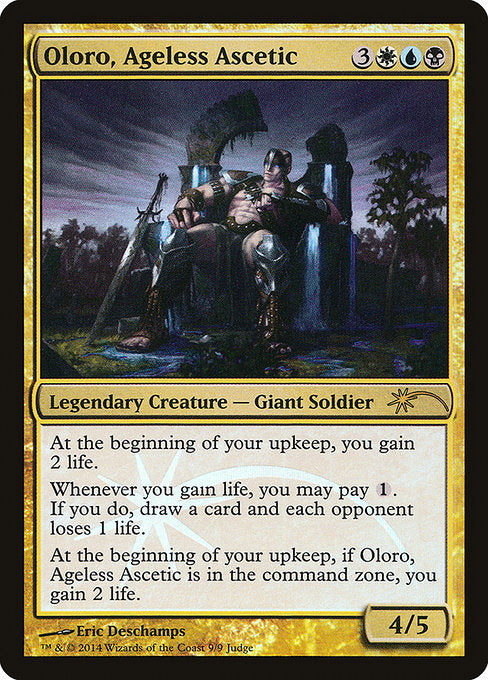 Oloro, Ageless Ascetic - Foil - Judge Promo