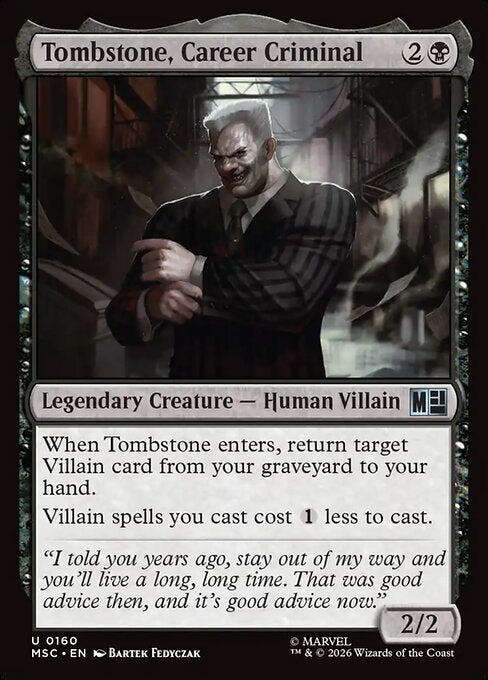 Tombstone, Career Criminal - Surge Foil