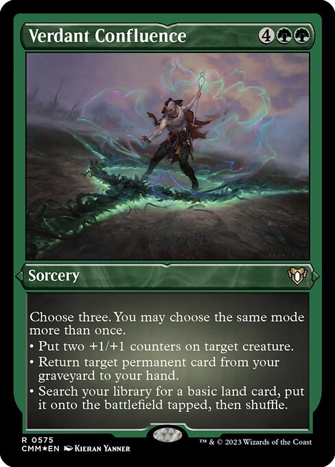 Verdant Confluence - Foil-Etched