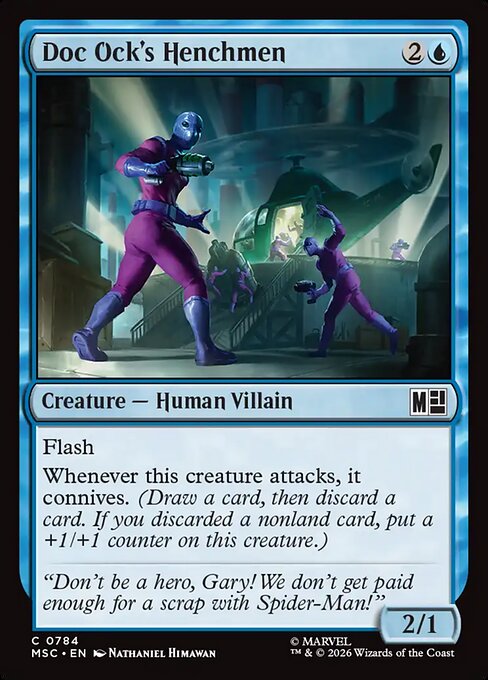 Doc Ock's Henchmen - Foil
