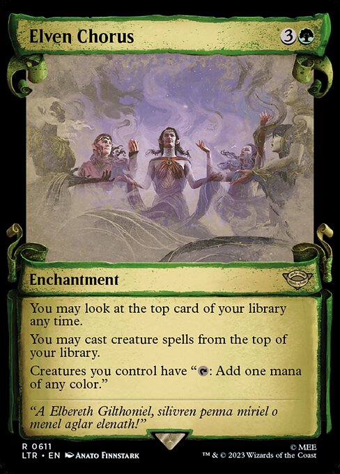 Elven Chorus - Silver Foil
