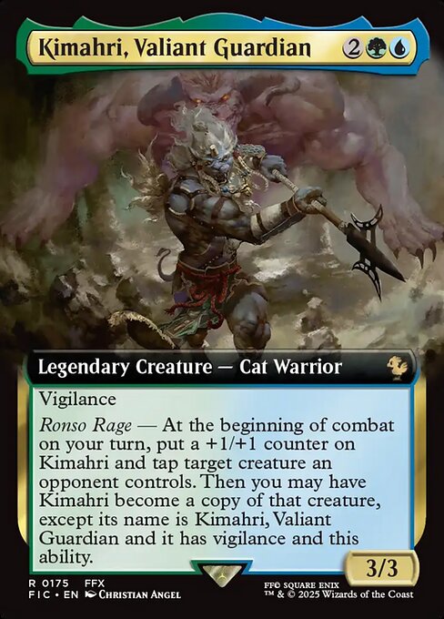 Kimahri, Valiant Guardian - Foil