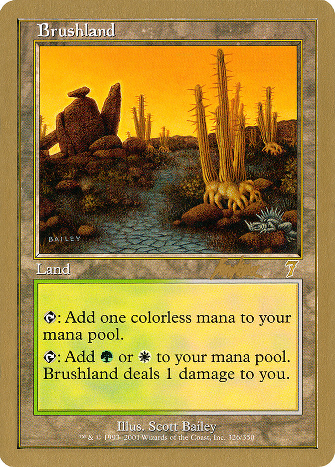 Brushland - World Championships Sydney 2002