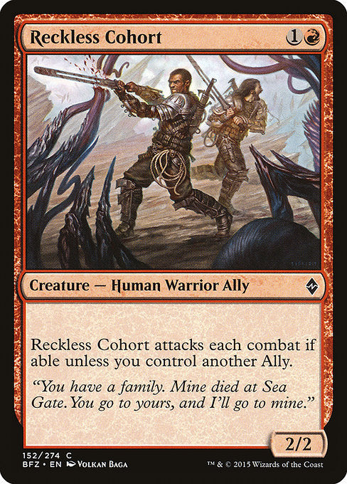 Reckless Cohort - Foil