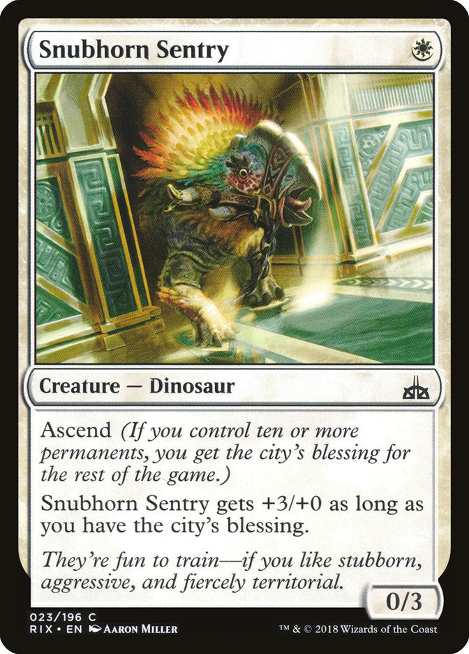 Snubhorn Sentry - Foil