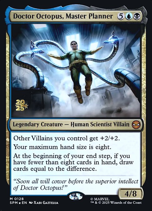 Doctor Octopus, Master Planner - Foil - Prerelease Promo