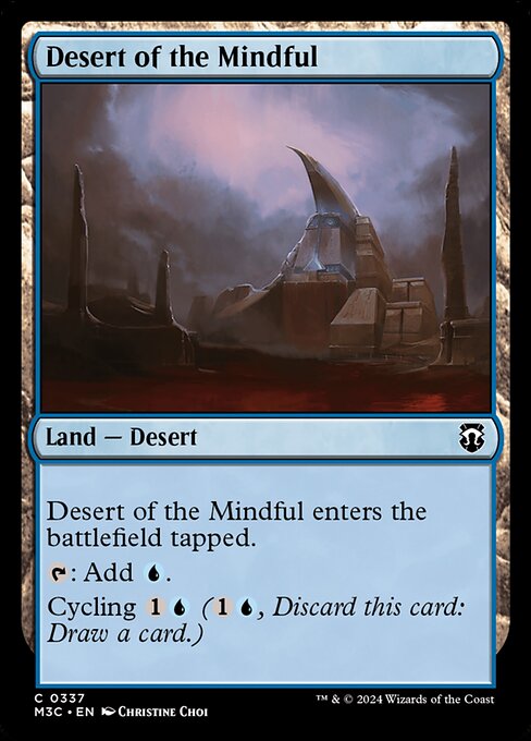 Desert of the Mindful - Ripple Foil