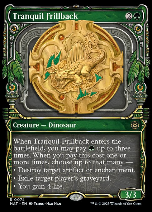 Tranquil Frillback - Foil
