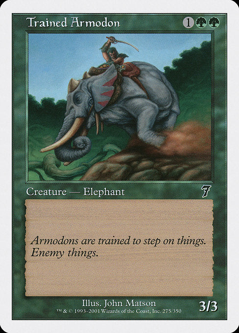 Trained Armodon - Foil