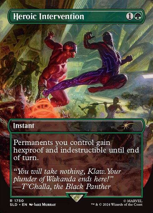 Heroic Intervention (1750) - Foil