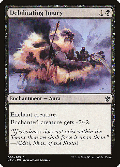 Debilitating Injury - Foil