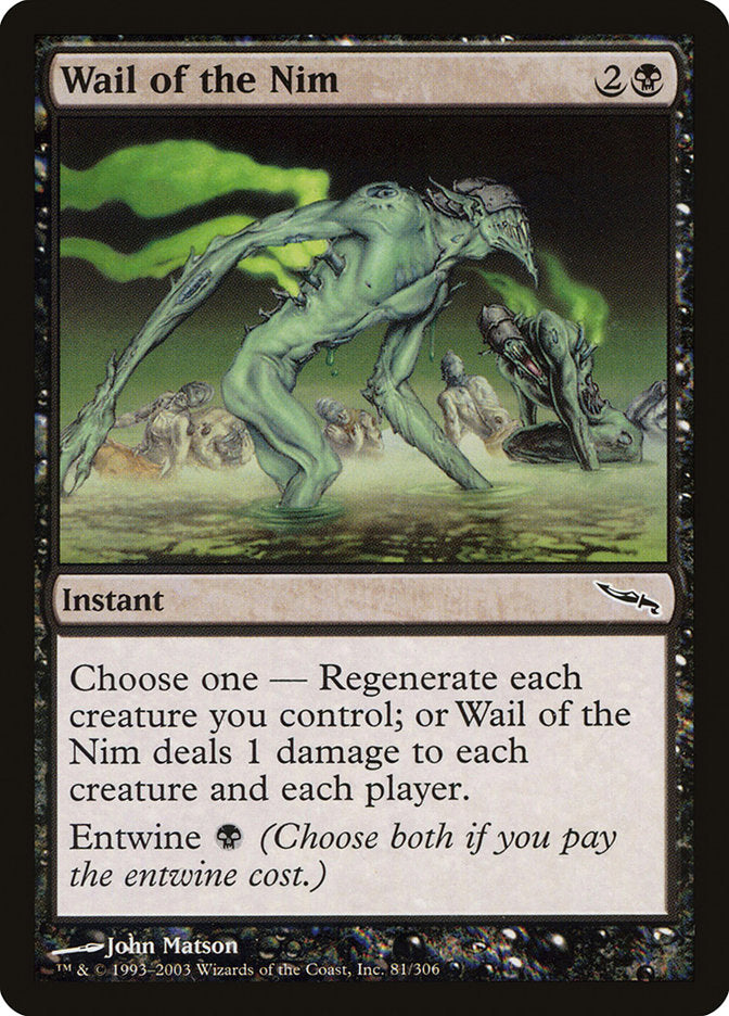 Wail of the Nim - Foil