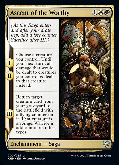 Ascent of the Worthy - Foil