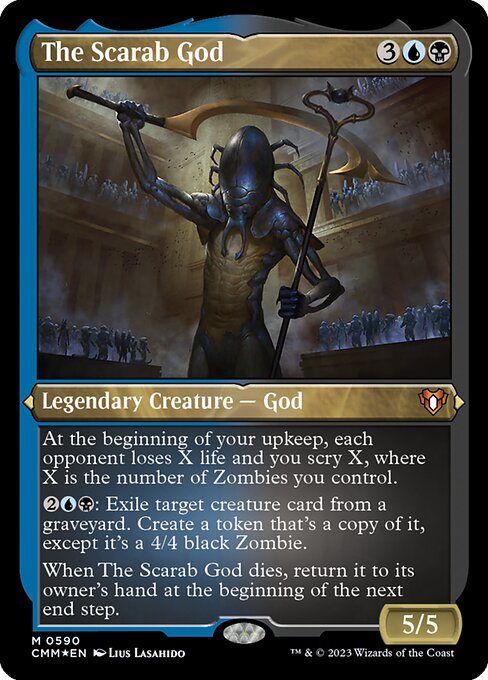 The Scarab God - Foil-Etched