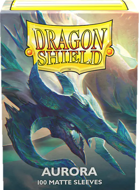 Dragon Shield - 63mm X 88mm - Standard Matte - Aurora 100 ct.