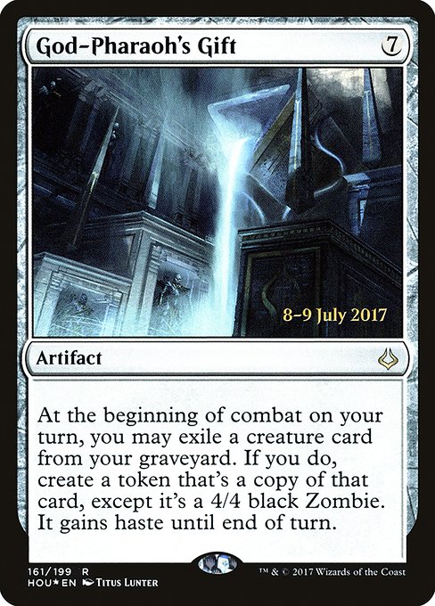 God-Pharaoh's Gift - Foil - Prerelease Promo