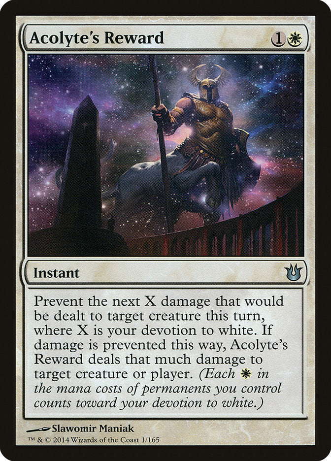 Acolyte's Reward