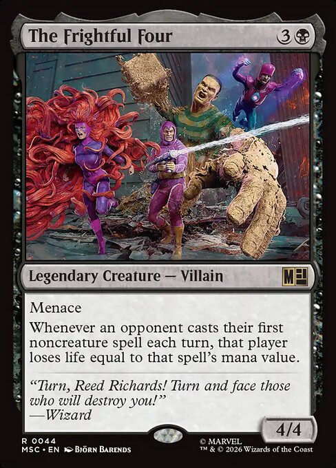 The Frightful Four - Surge Foil
