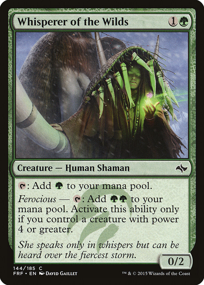 Whisperer of the Wilds - Foil