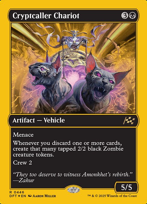 Cryptcaller Chariot - First Place Foil