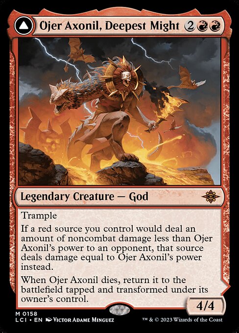 Ojer Axonil, Deepest Might - Foil