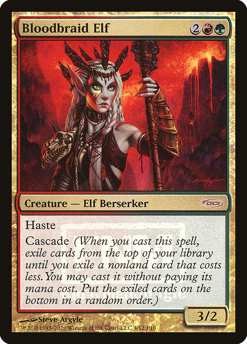 Bloodbraid Elf - Foil - FNM Promo