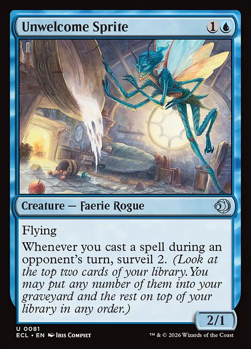Unwelcome Sprite - Foil