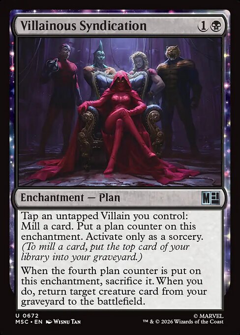 Villainous Syndication - Foil