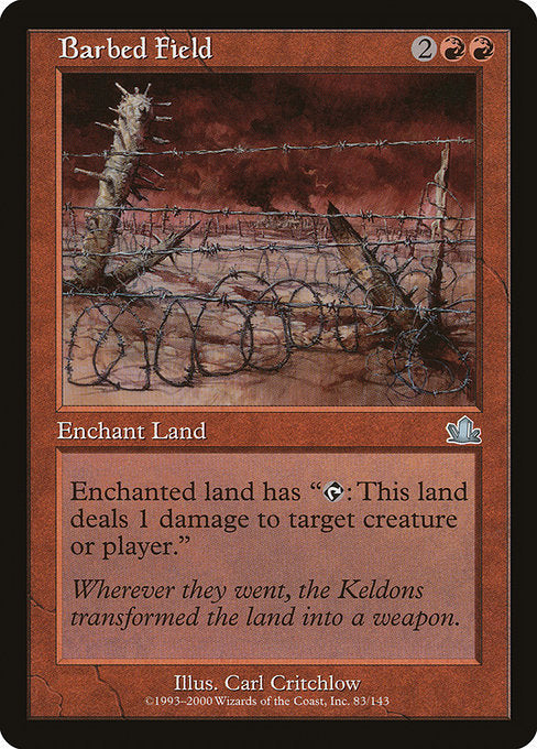 Barbed Field - Foil