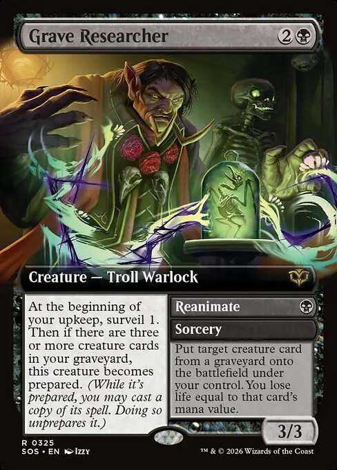 Grave Researcher - Foil