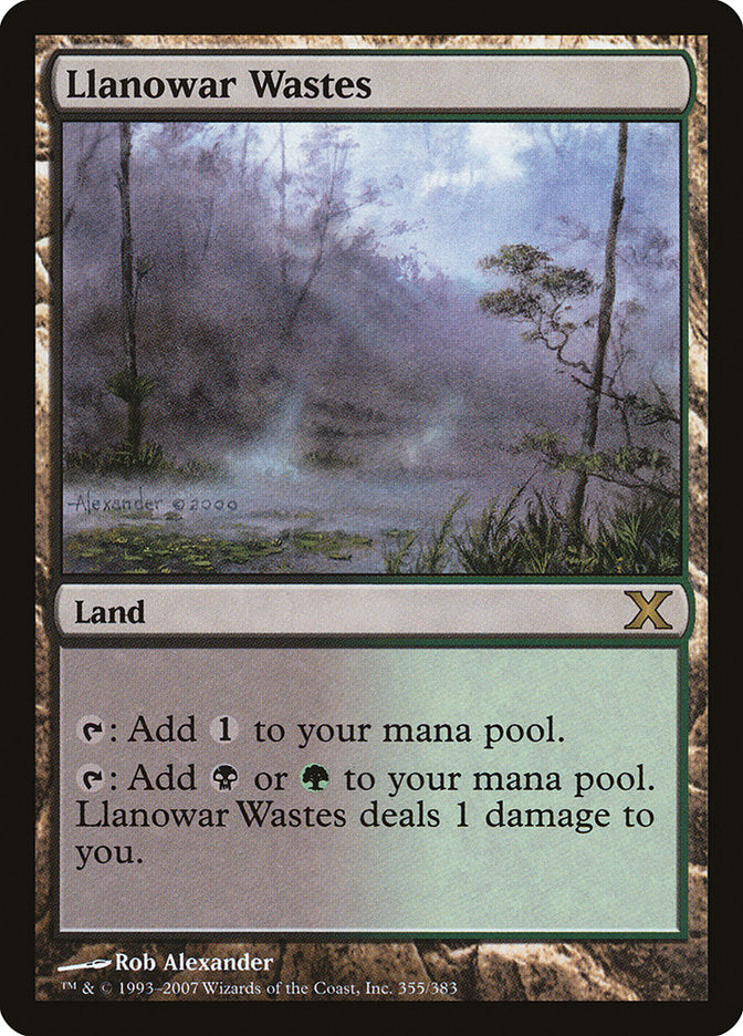 Llanowar Wastes - Foil