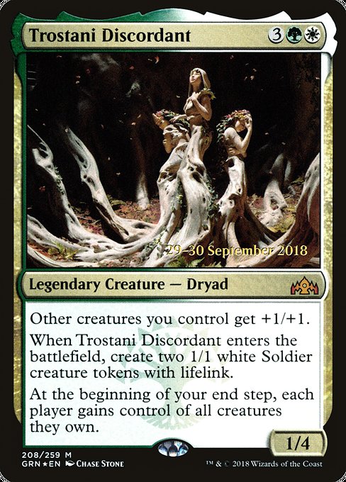 Trostani Discordant - Foil - Prerelease Promo