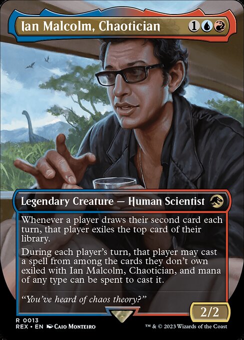Ian Malcolm, Chaotician - Foil
