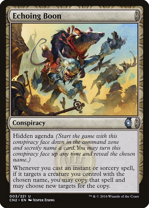 Echoing Boon - Foil