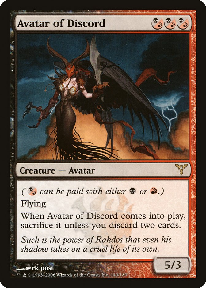Avatar of Discord - Foil