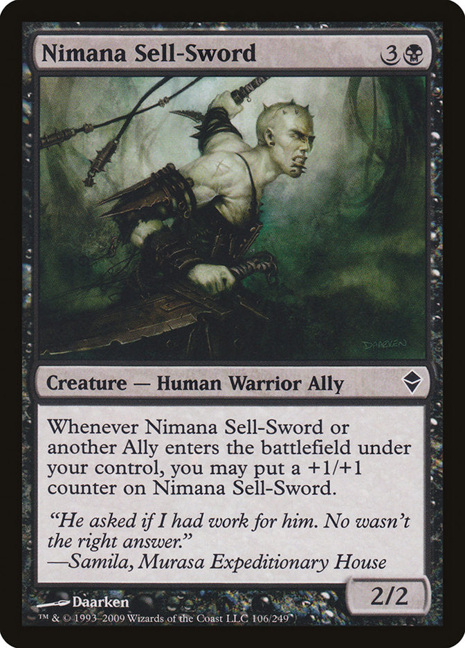 Nimana Sell-Sword - Foil