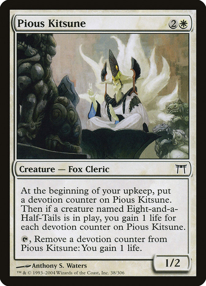 Pious Kitsune - Foil