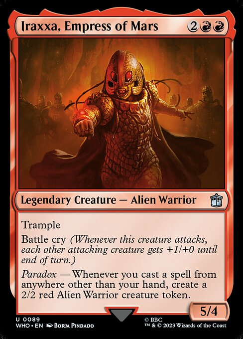 Iraxxa, Empress of Mars - Foil