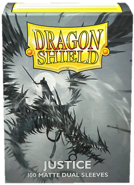 Dragon Shield - 63mm X 88mm - Standard Dual Matte - Justice 100 ct.