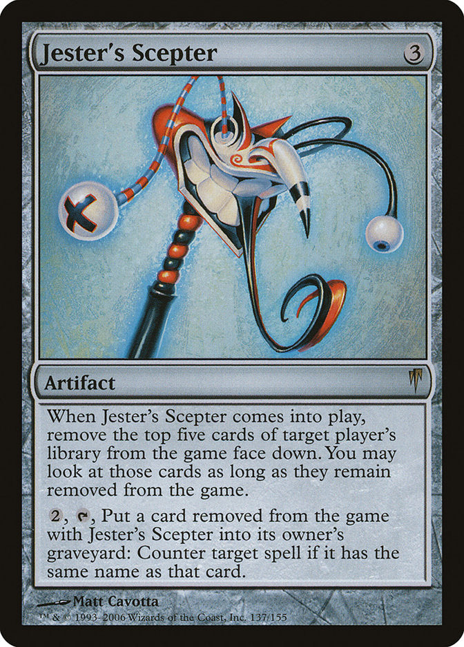 Jester's Scepter - Foil