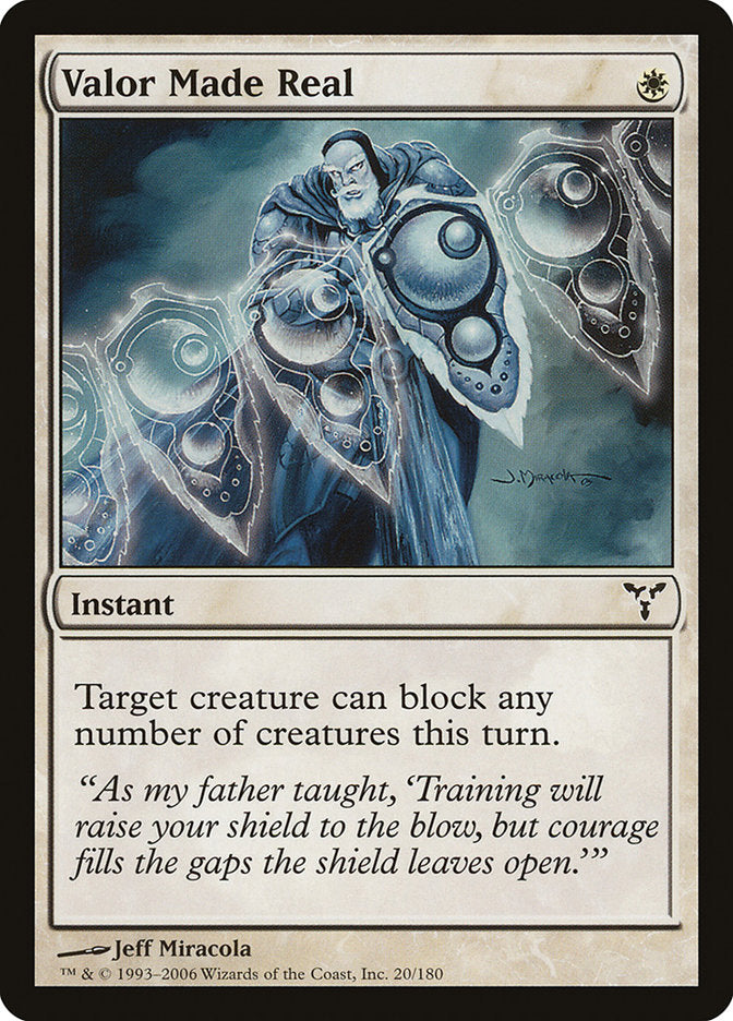 Valor Made Real - Foil