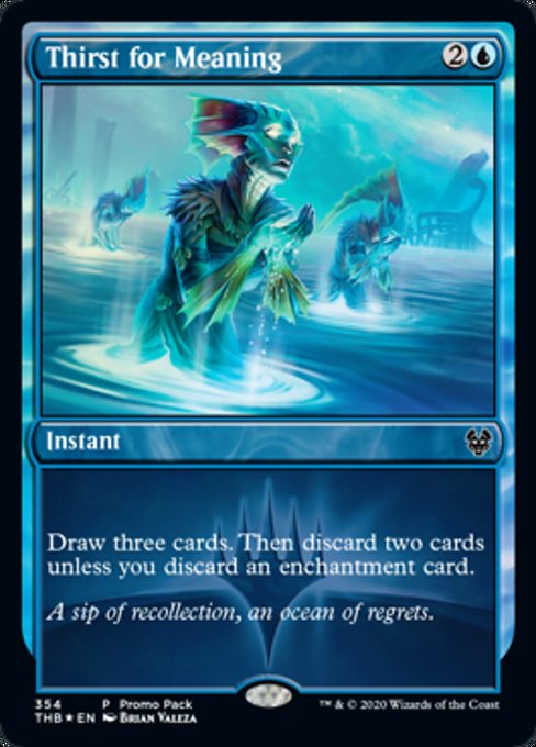 Thirst for Meaning - Foil - Promo Pack